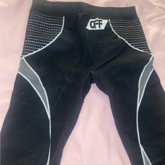 Off White Leggings Size Small Never Worn - Picture 3 of 7